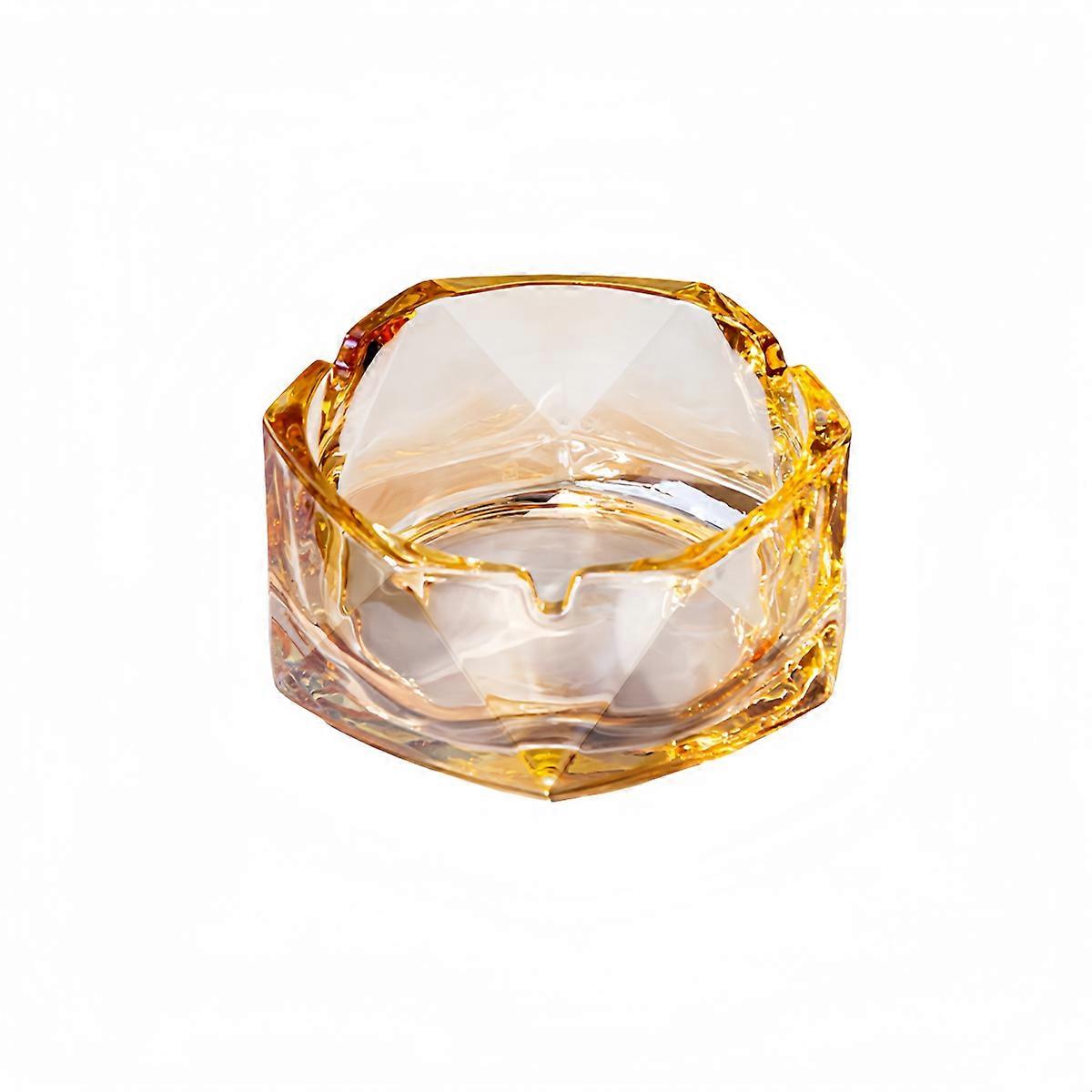 Glass Ashtray for Home Office ,Transparent and simple