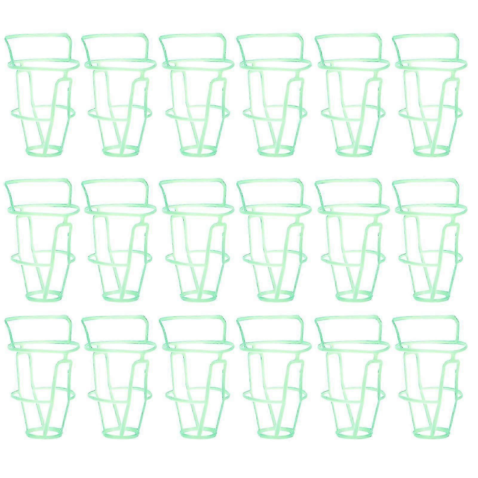 36pcs Portable Infusion Nets Infusion Bottle Net Cages Reusable Plastic Saline Bottle Nets