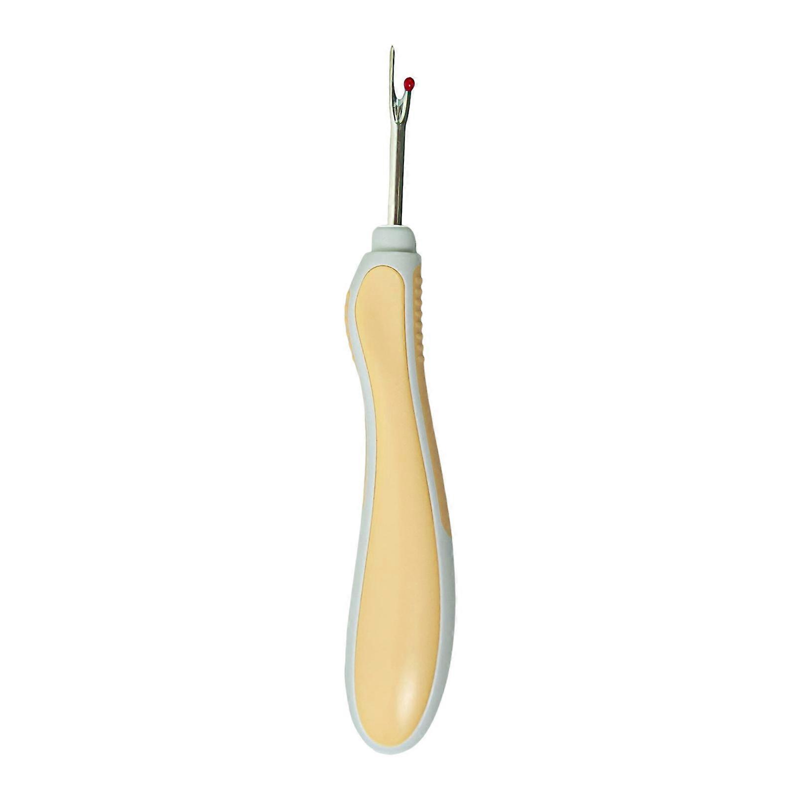 Coupe-fil à coudre Détricotage rapide Ourlets de couture Couture Ripper Points Détacheur Coupe-fil Points Ripper Jaune