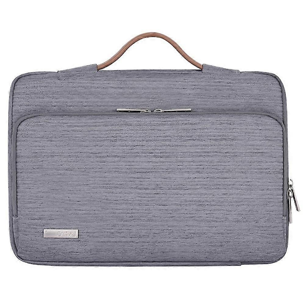 CANVASARTISAN K28-21 15-inch Laptop Briefcase Bag Notebook Handbag with Horizontal Zipper Pocket