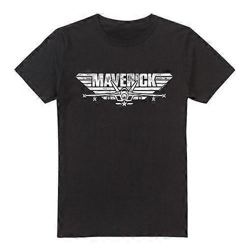Top Gun Mens Maverick Logo T-Shirt