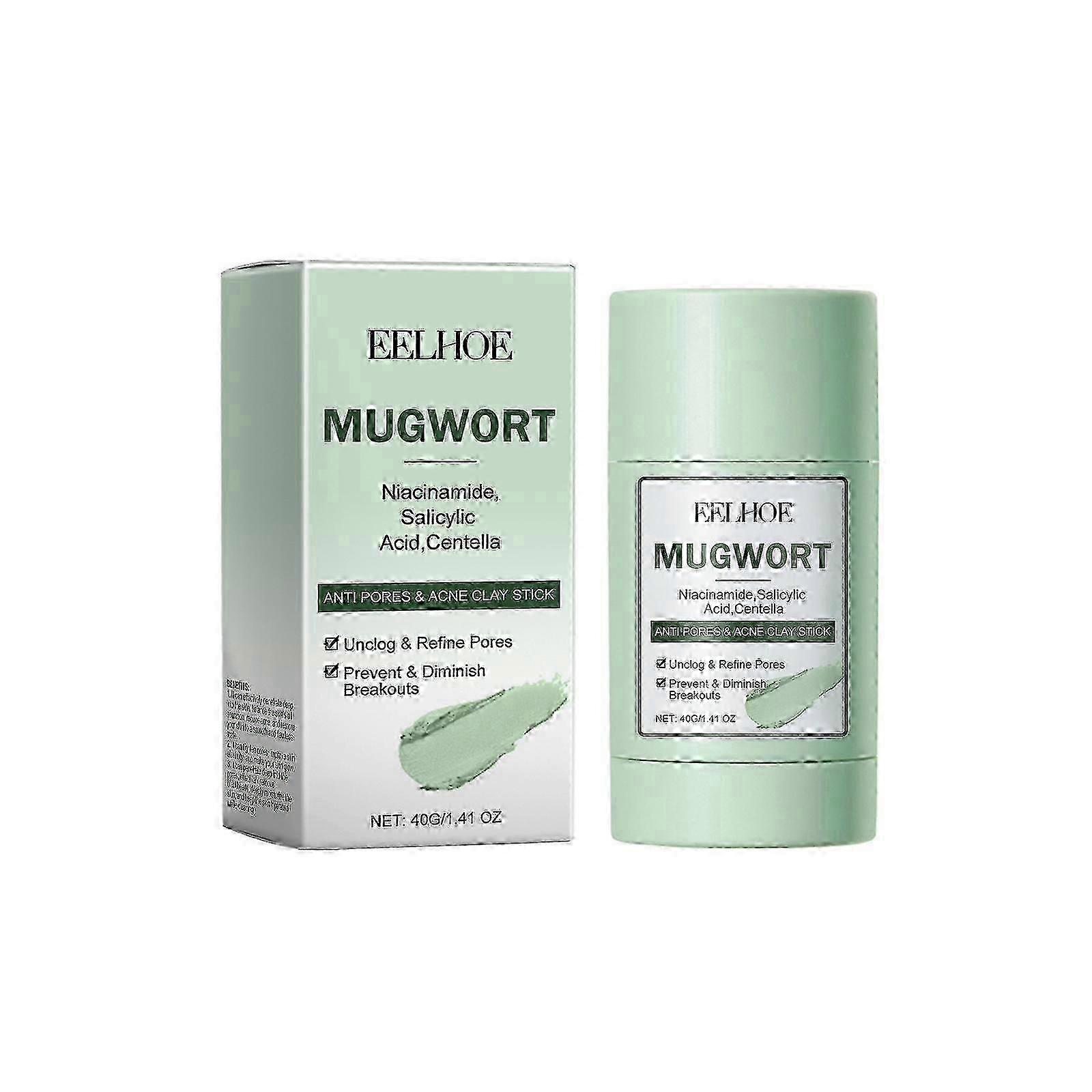 Armoise Nettoyante Peau Masque à l’Argile Soin du Visage Hydratant Nettoyant Peau Hydratante Masque à l’Argile - 40G