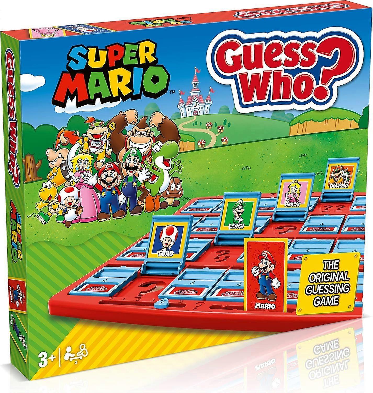 Guess Who Super Mario Board Game
