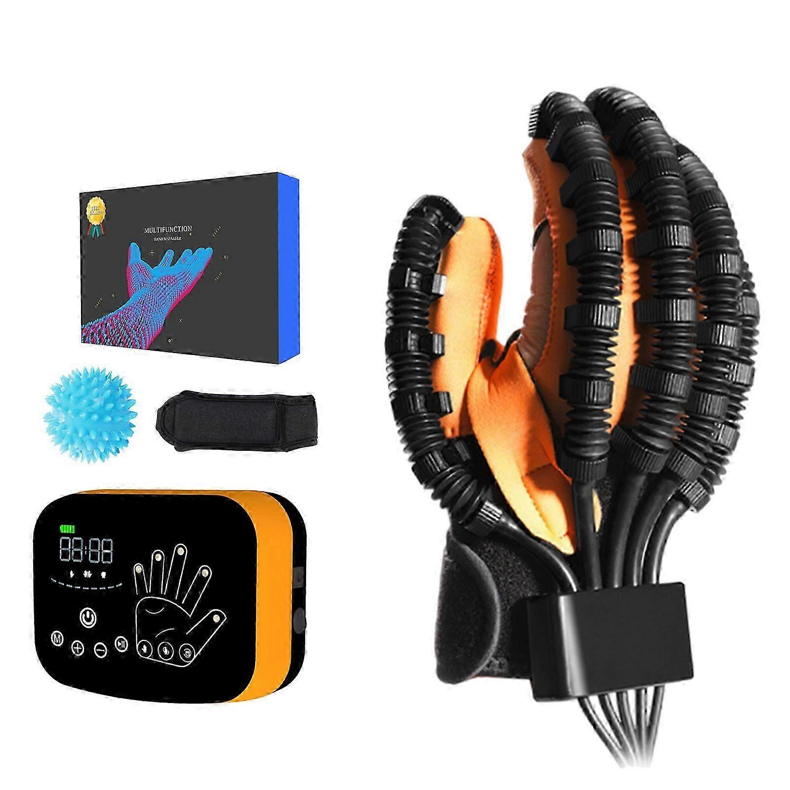 Hand Function Rehabilitation Robot Gloves For Finger Hemiplegia Recovery Trainer FT