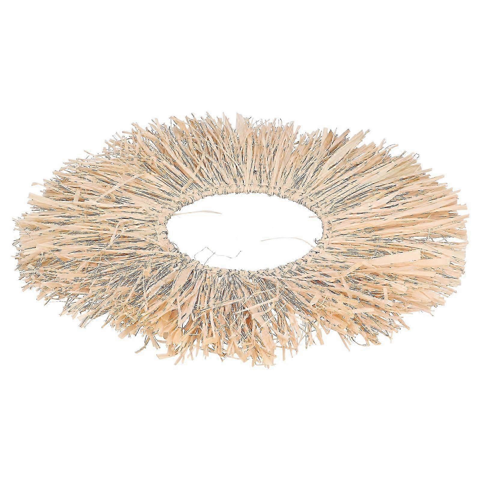 Raffia Wall Hanging Decor - Textured Portable & Environmentally Friendly