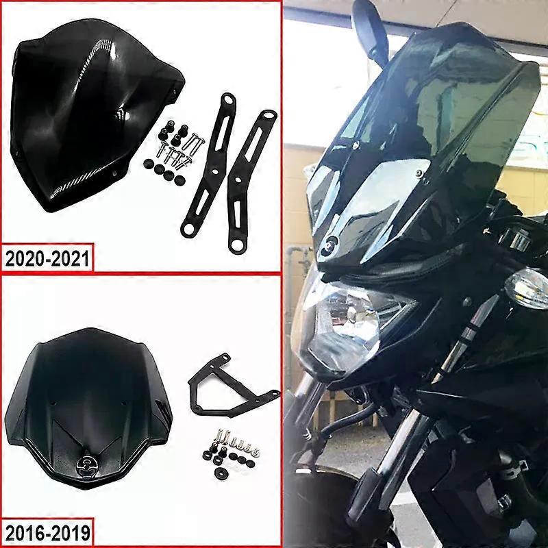 2016-2021 Motorcycle Sports Touring Front WindScreen Windshield  Deflector compatible for MT25 MT03 FZ03 MT-25 MT-03 FZ-03 New MAXP