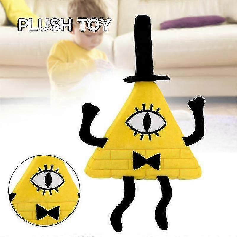 Bill Cipher Cute Hugging Pillow Plush Stuffed Animation Character Stuffed Cushion
