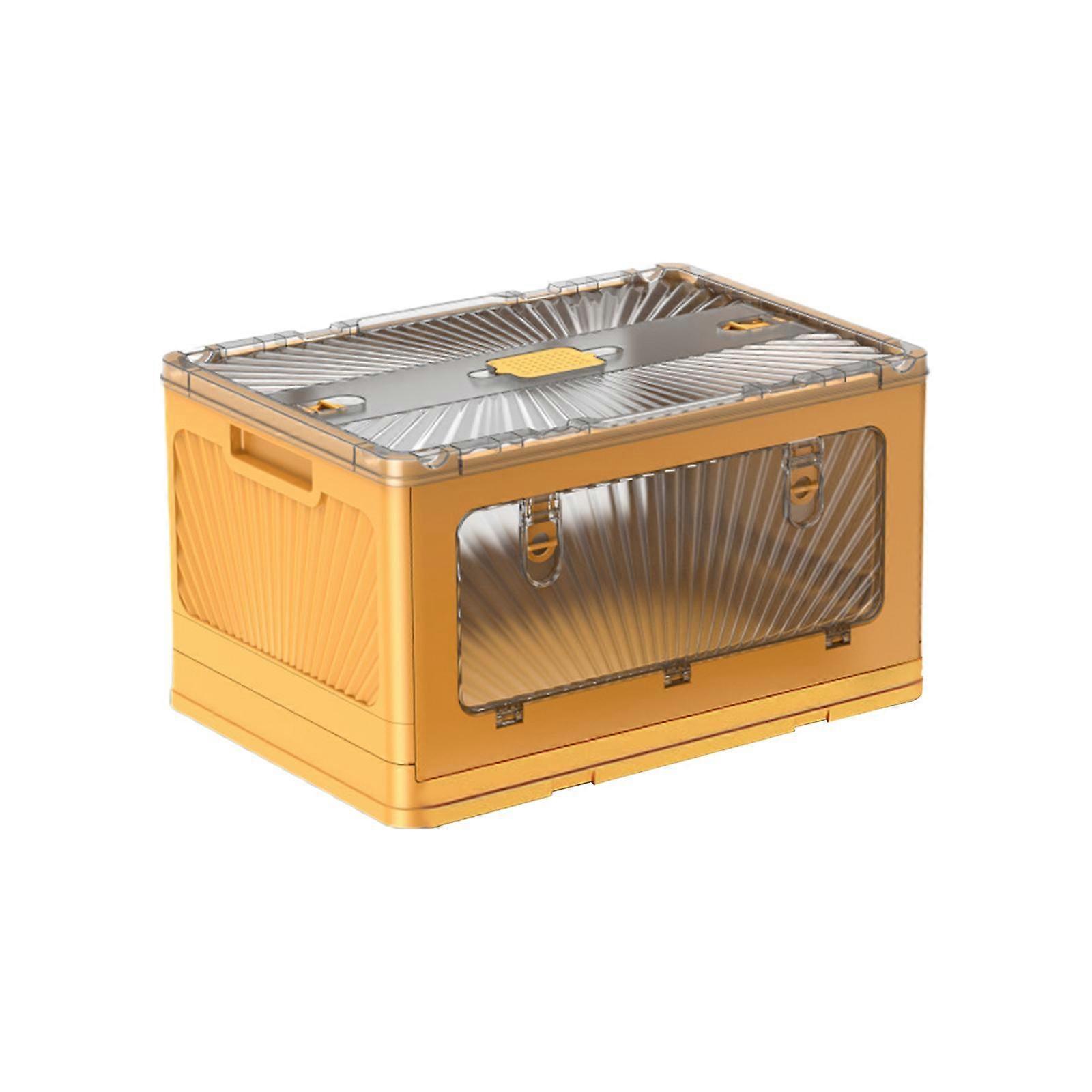 Foldable Storage Box Car Trunk Organizer Kitchen Stackable Portable Basket