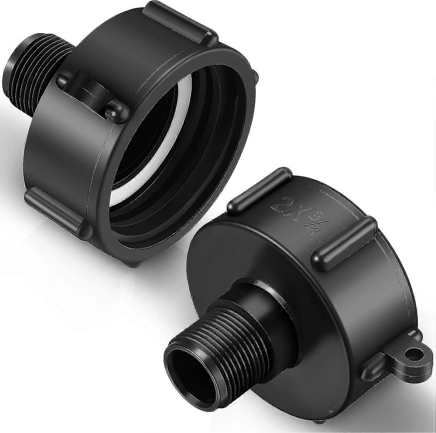 2 Inch Fitting Adapter Ibc Tonnage Connection Joint And 3/4 Inch Coarse Thread(2)