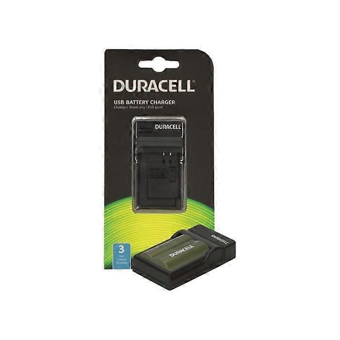 Φορτιστής μπαταρίας - DURACELL - DRC5902 - USB - Canon-BP511 - Μαύρο