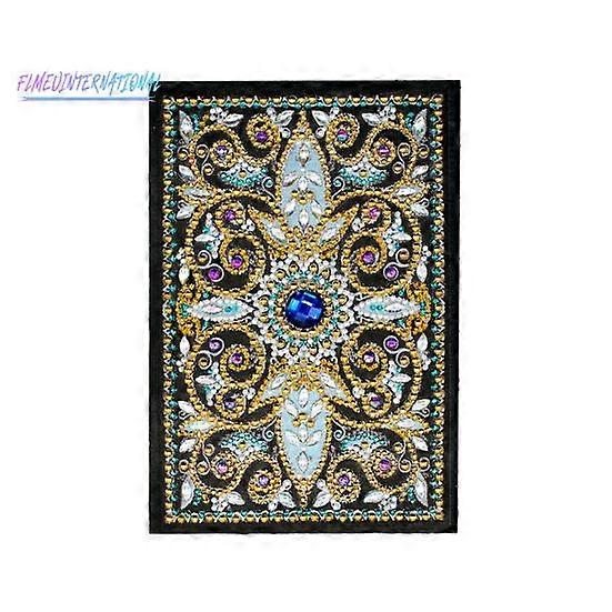 Sparkling Rhinestone DIY Notebook Create Memories A5 Water Rhinestone Painting Diary Drawing Notebook for Friends