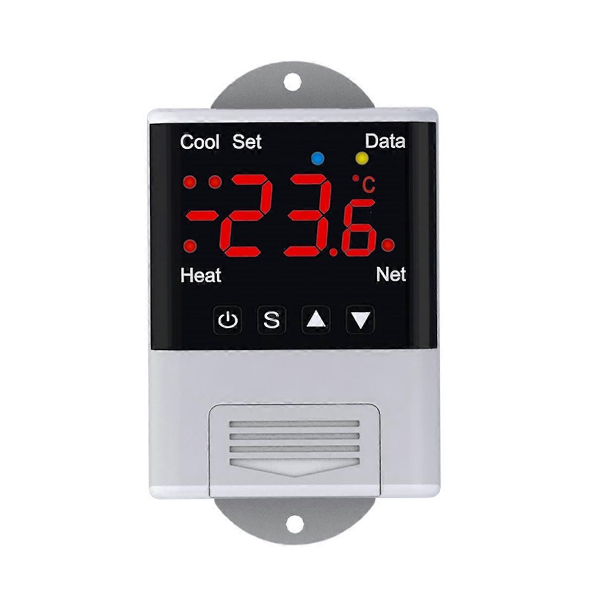 Tuya Wifi Thermostat Humidistat 12V 110V 220V Digital Temperature Humidity Controller Auto Car Incu