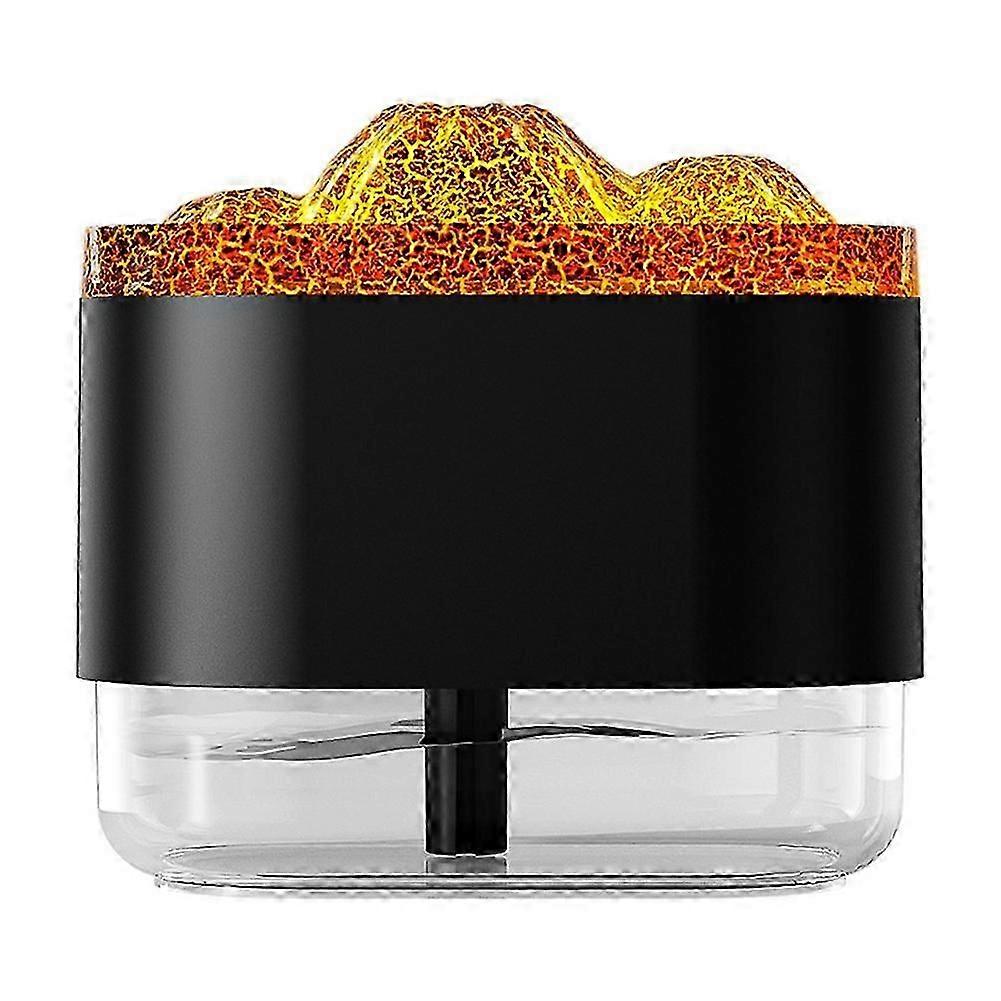 Flame Diffuser Aromatherapy Essential Oil Diffuser with Atmosphere Light 300Ml Cool Mist Humidifier