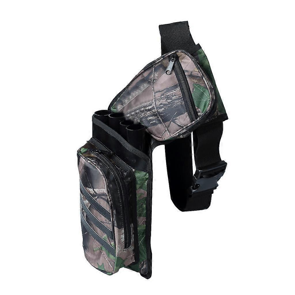 חץ וקשת 4 צינורות הסוואה חץ Quiver מחזיק חגורת מותניים אחורי צד Quiver Camo