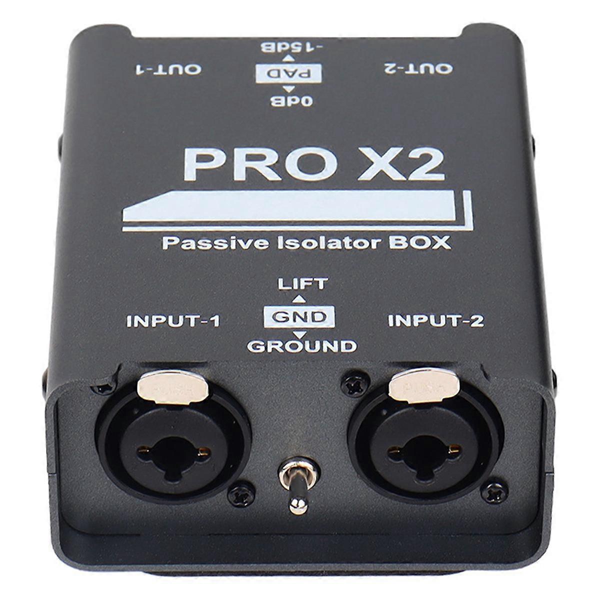 New 2-Way Audio Isolator, XLR 6.5, Permalloy Isolator