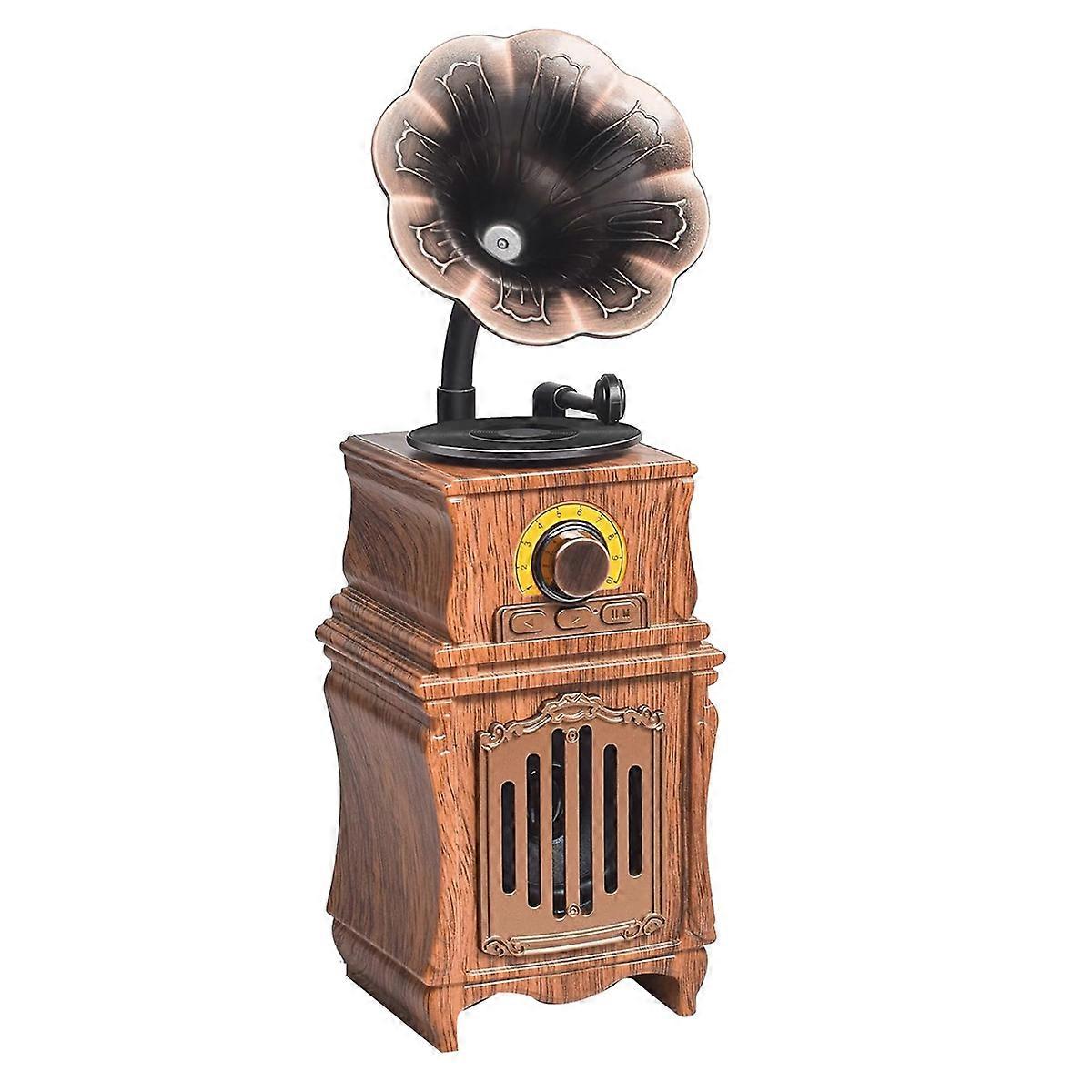 Retro Bluetooth 5.3 Speaker Room Vintage Decor,for Outdoor Parties
