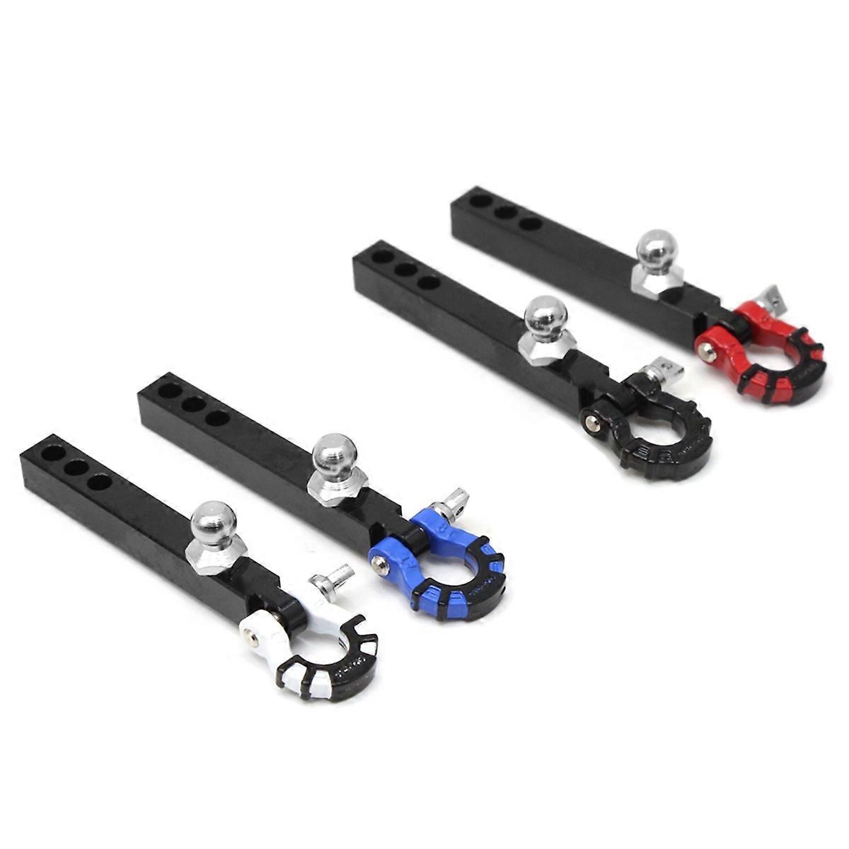 4pcs 1/10 climbing car series universal metal trailer hook