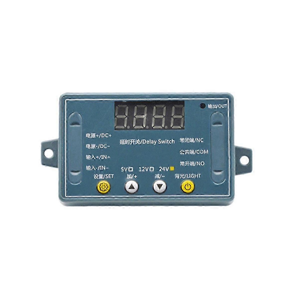 DC 24V 10A Adjustable Time Delay Relay Module 32 Modes LED Digital Timming Trigger Timer Control Sw