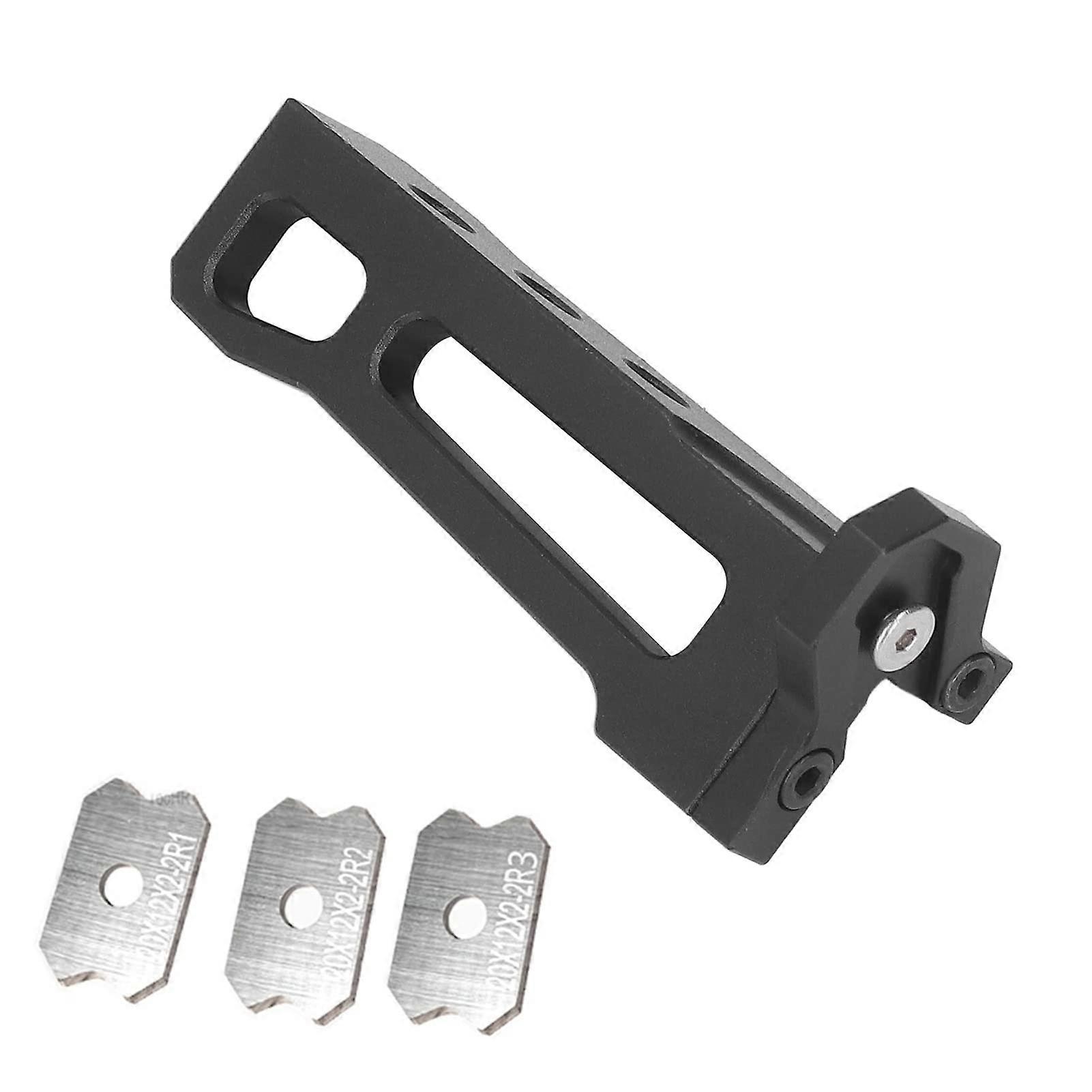 Woodworking Edge Trimmer, Manual Wood Edge Planer, Alloy Aluminum Material, Mini Size with Ergonomic Handle