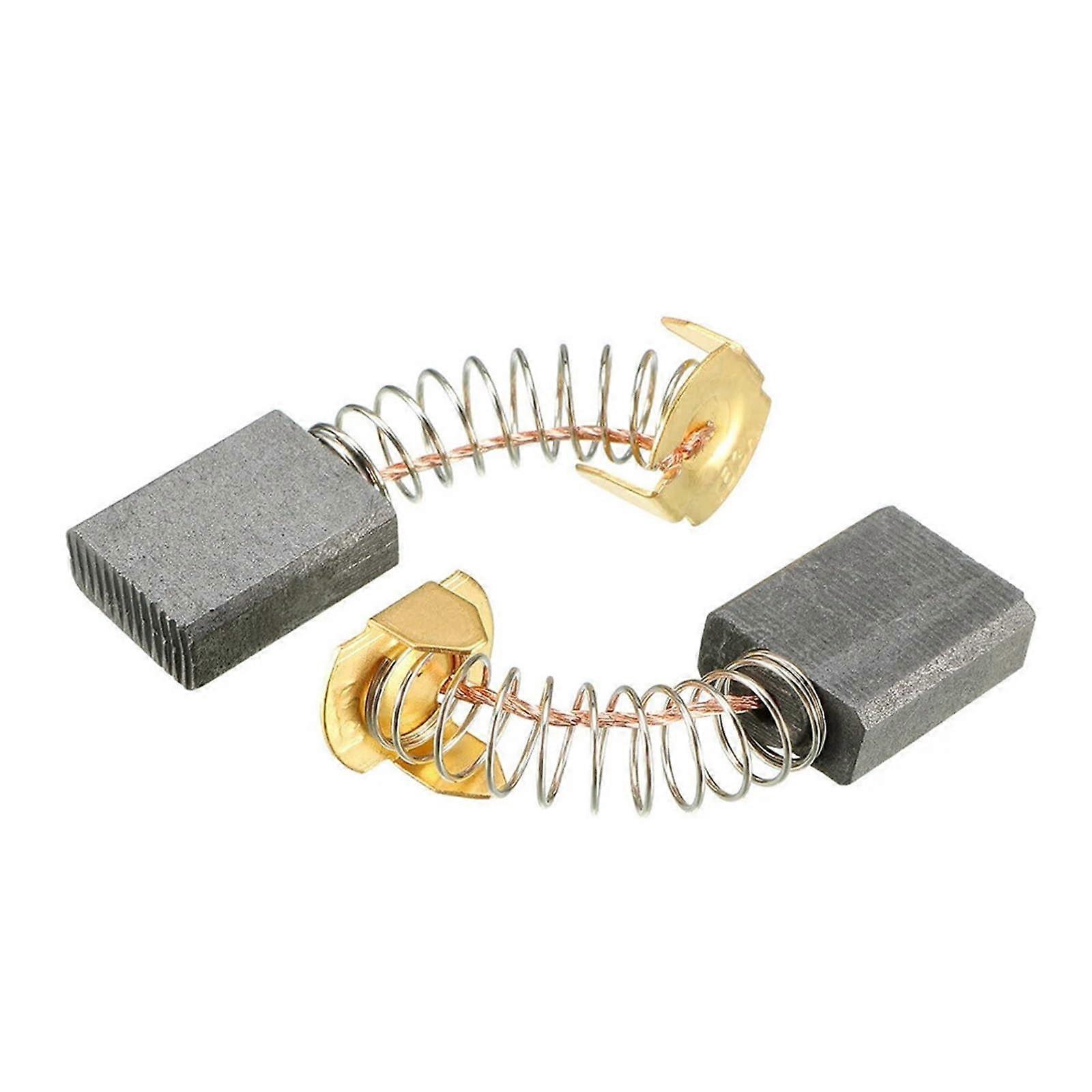Carbon Brushes 2pcs Compatible with Electric Motors 16X13X6MM Replacement Parts for Power Tools Accessories