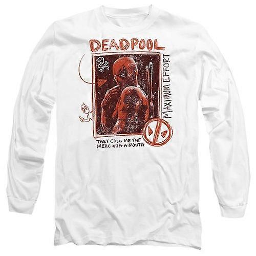 Deadpool & Wolverine Unisex Adult Maximum Effort Deadpool T-Shirt