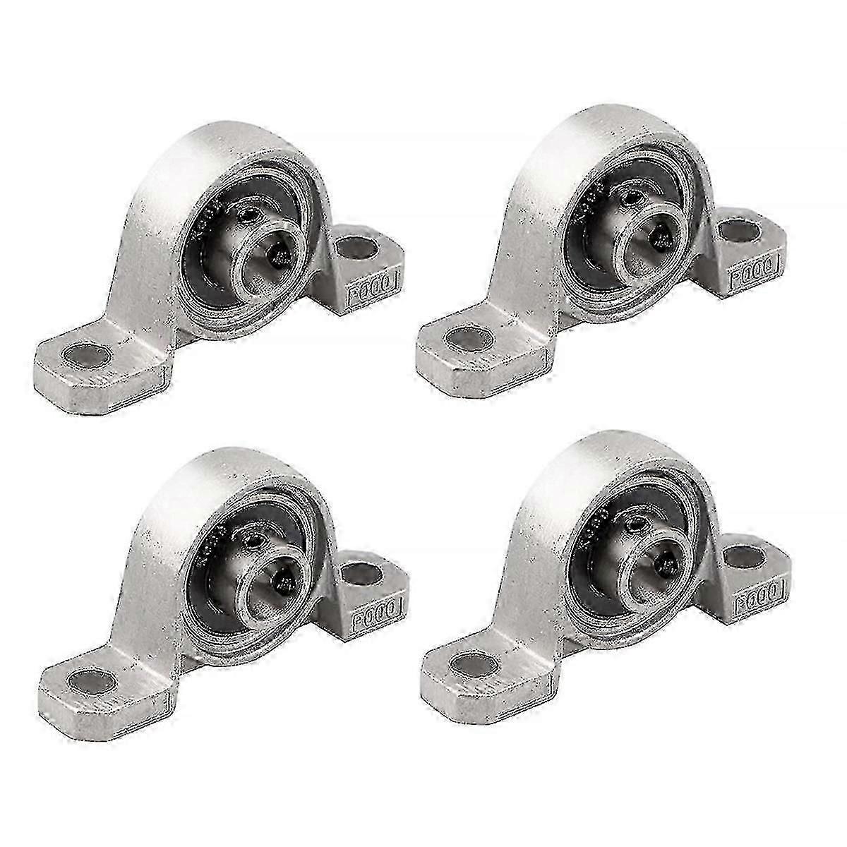 4 Częściowe łożysko Obudowa Łożysko kołnierzowe 10mm KP000 Blok łożyska kulkowego Poduszka Blok Łożysko do części zamiennych do drukarki 3D