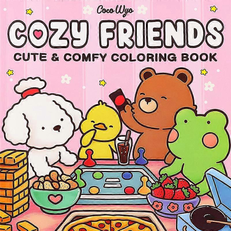 Little Corner: Coloring Book For Adults And Teens Super Cute Designs Of Cozy Hygge Spaces For Relaxation (Cozy Spaces Coloring)