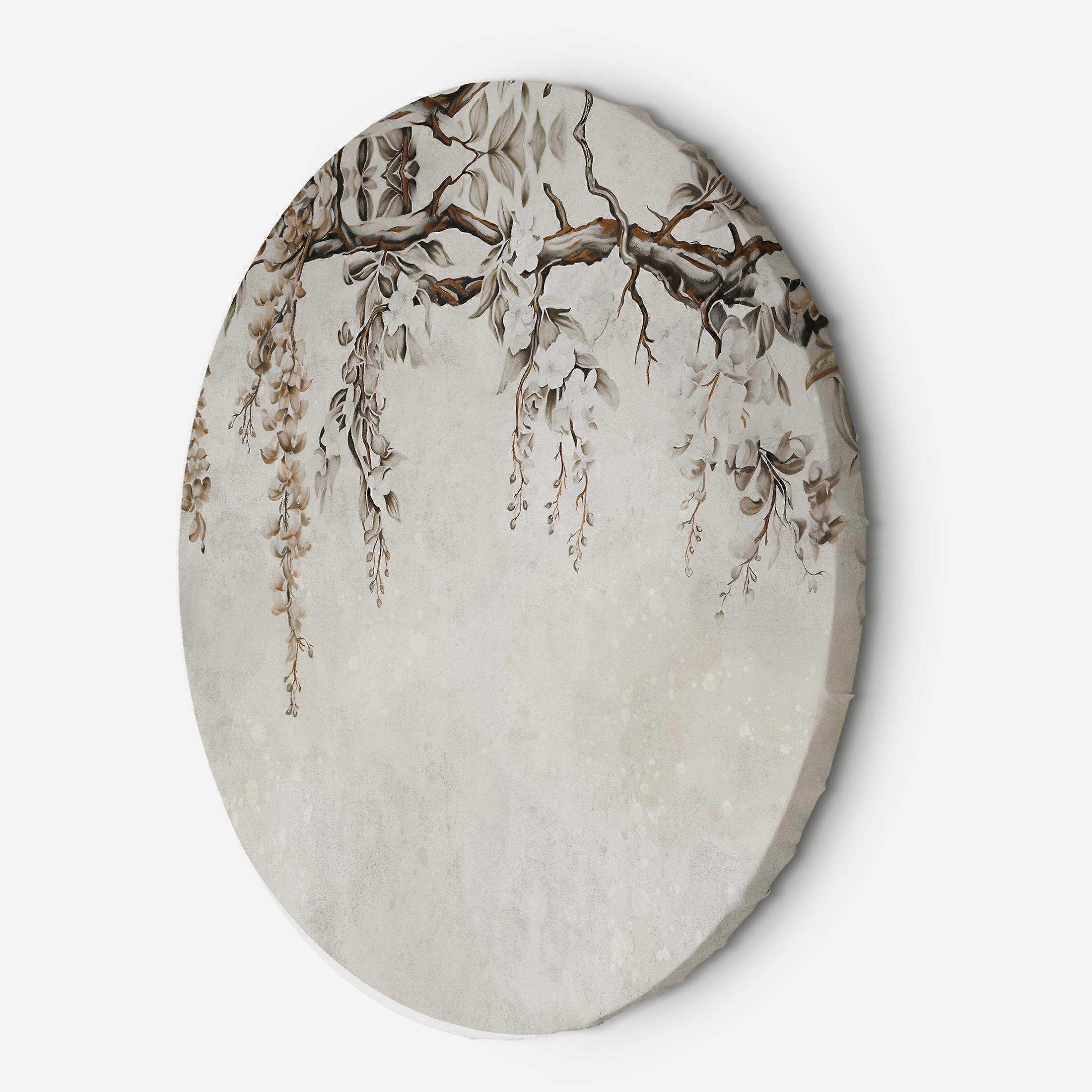 Impression sur toile, Branches grises vintage - 60x60