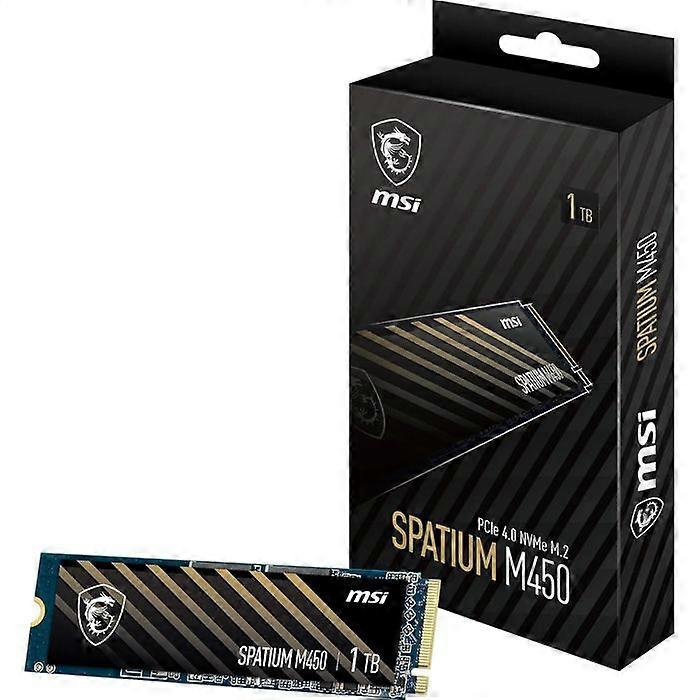 SSD - MSI - M.2 NVMe Gen4 - 1TB - PCIe 4.0 - Optimized for gaming and content creation