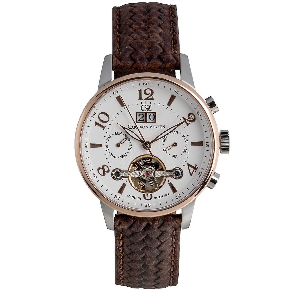 Carl von Zeyten Men's Watch Wristwatch Automatic Bühl II CVZ0074RWHS