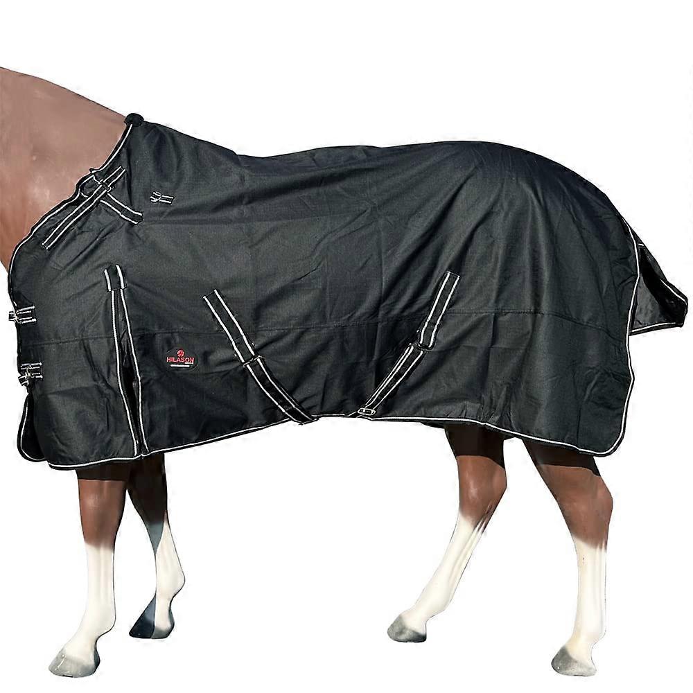 Μαύρο 54 σε 600D Χειμώνας Poly Pony άλογο κουβέρτα μαύρο άλογο άλογο