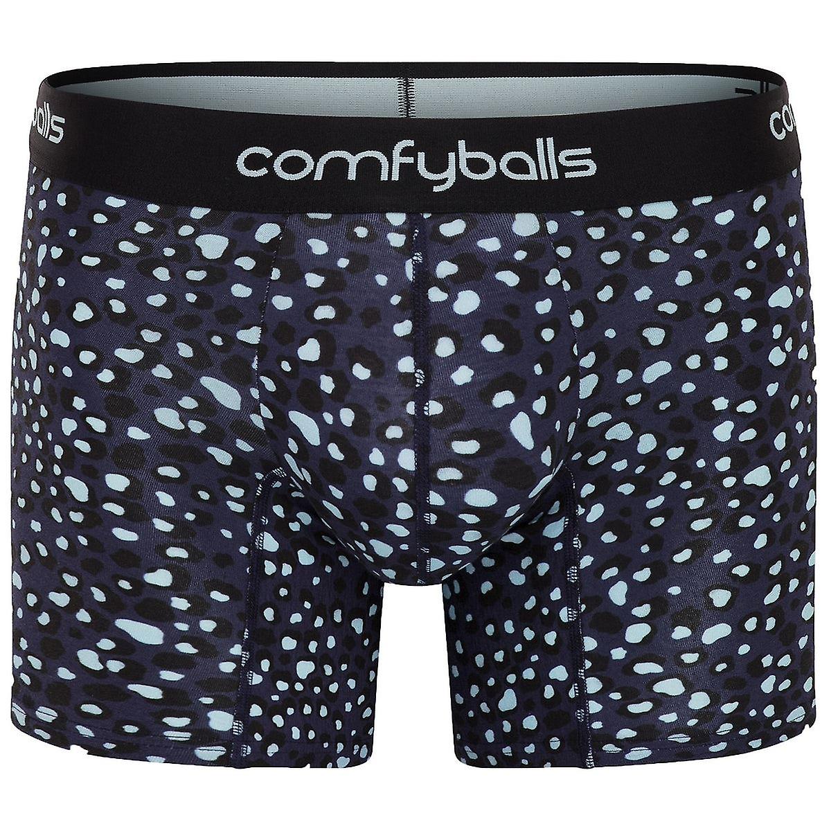 Comfyballs Cotton Long Boxer - Dark Saber Navy