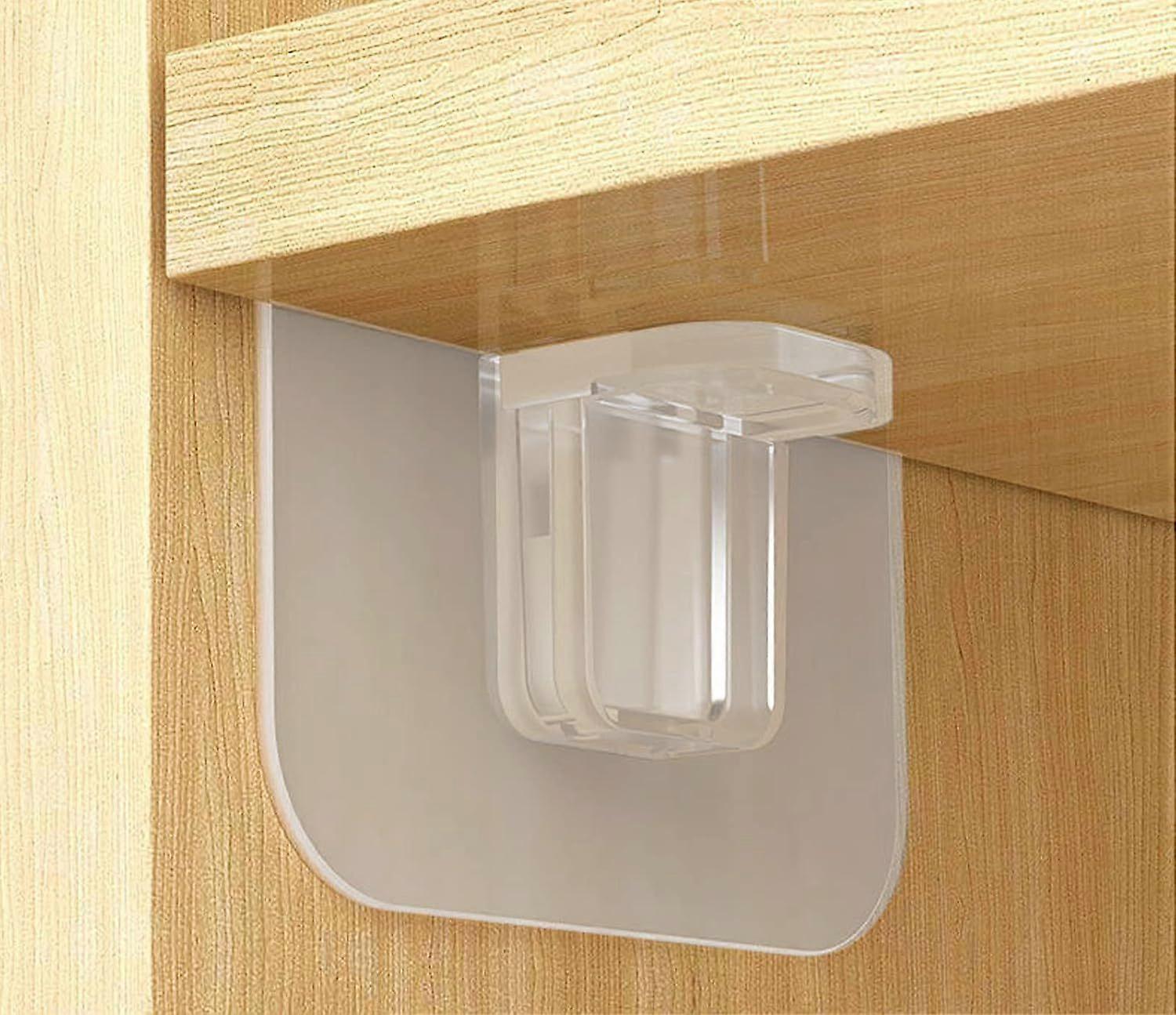 2025 Ultimo modello 12 Pack Shelf Support Peg, clip autoadesive, forte perno di partizione per cucina