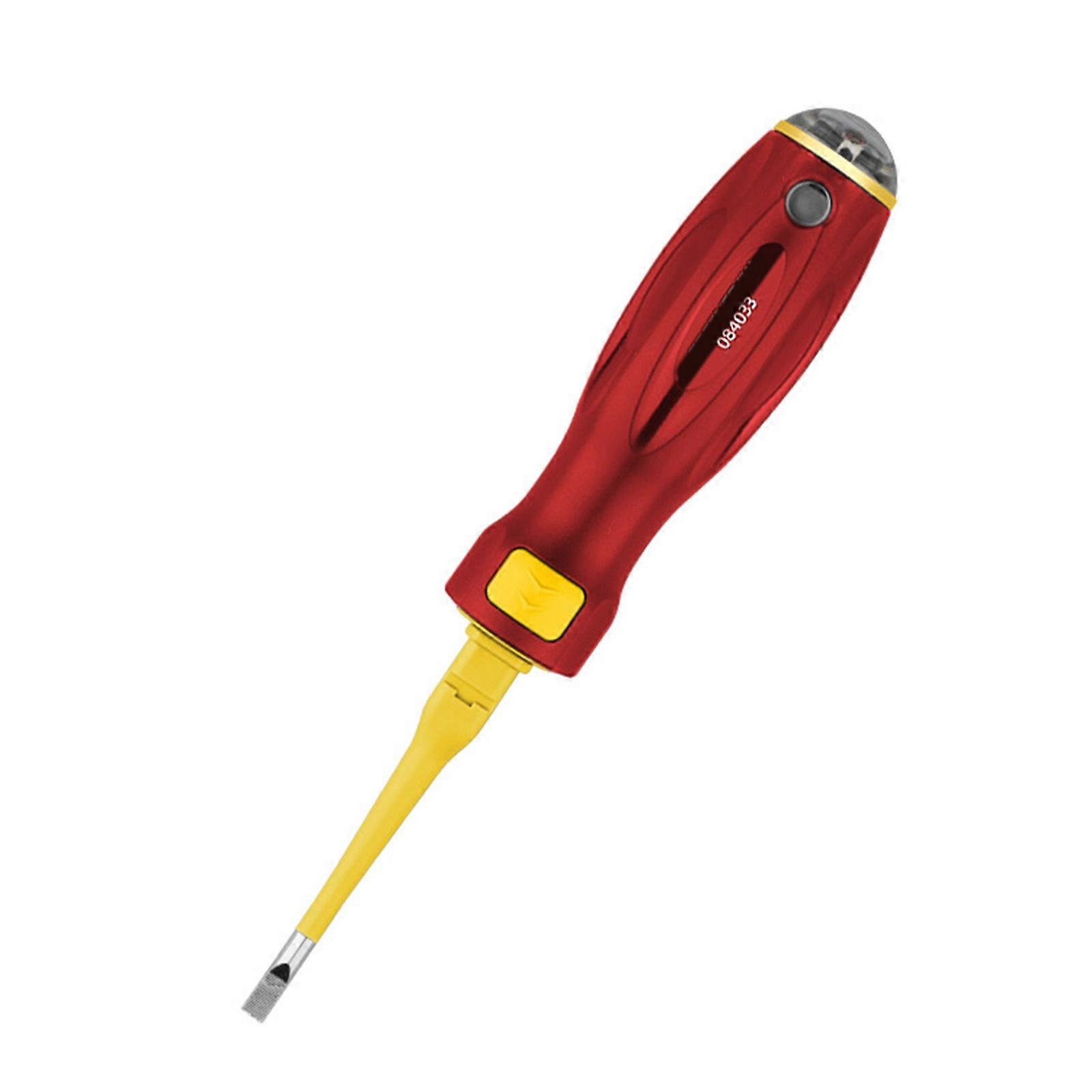 Intelligent Voltage Tester Pen Noncontact Inductions Test Pencil Voltmeter Power Detectors Insulated Screwdriver