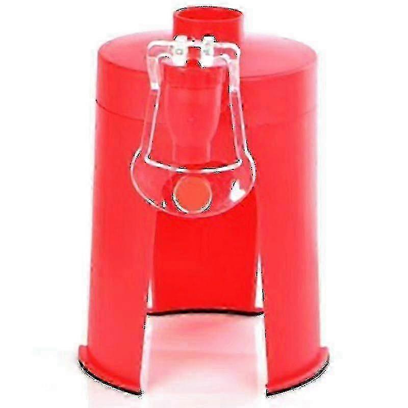 Plastic Mini Hand Pressure Type Inverted Drinking Fountain Coke Bottle