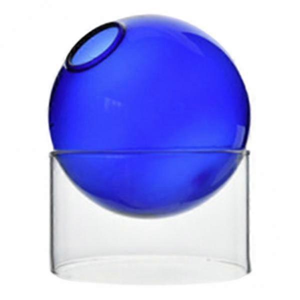 3x Round Tabletop Terrarium Container Bud Pot Decor