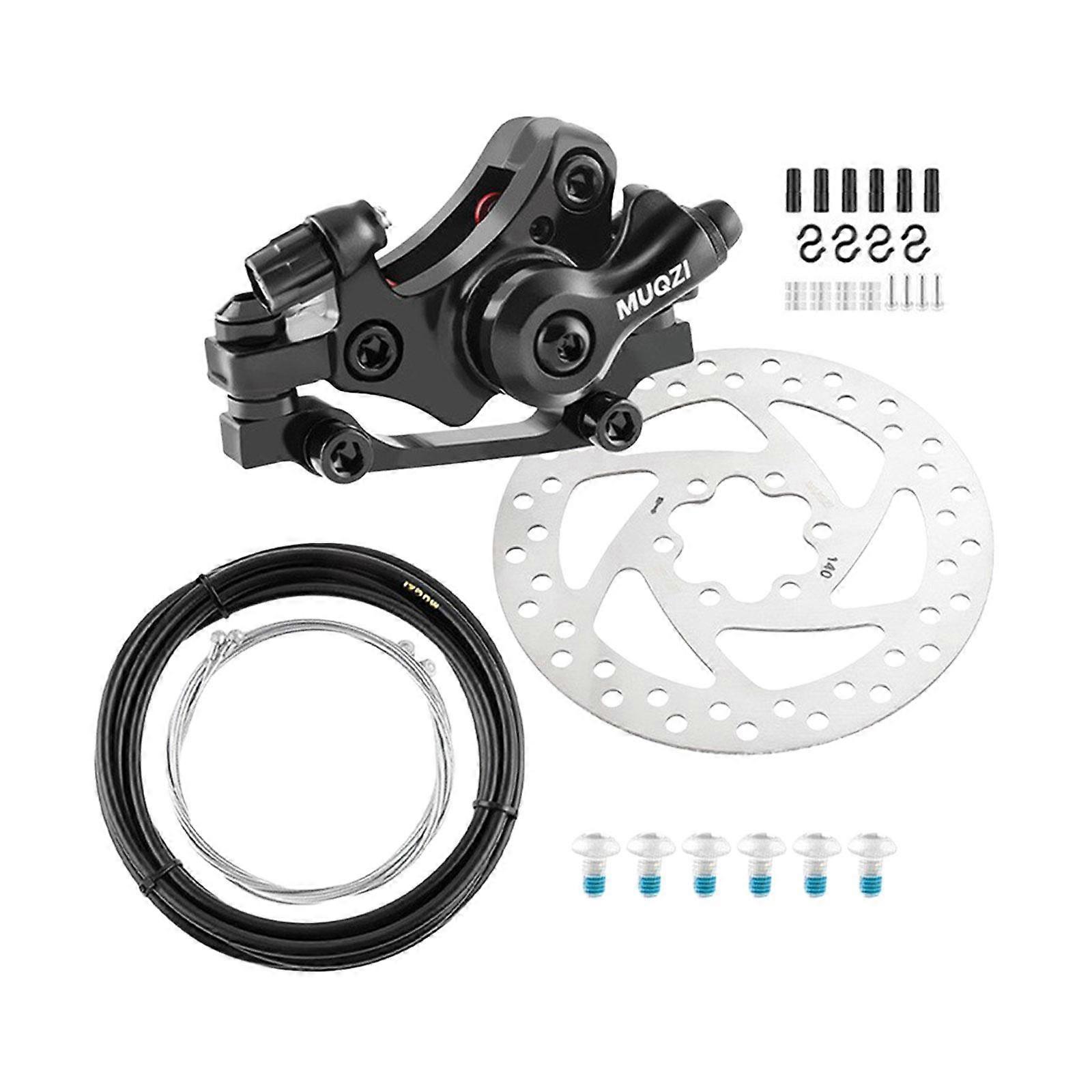 Bisiklet Disk Fren Kiti Rotor Parçaları ile Mekanik Disk Fren Fren Kablosu Bileşeni