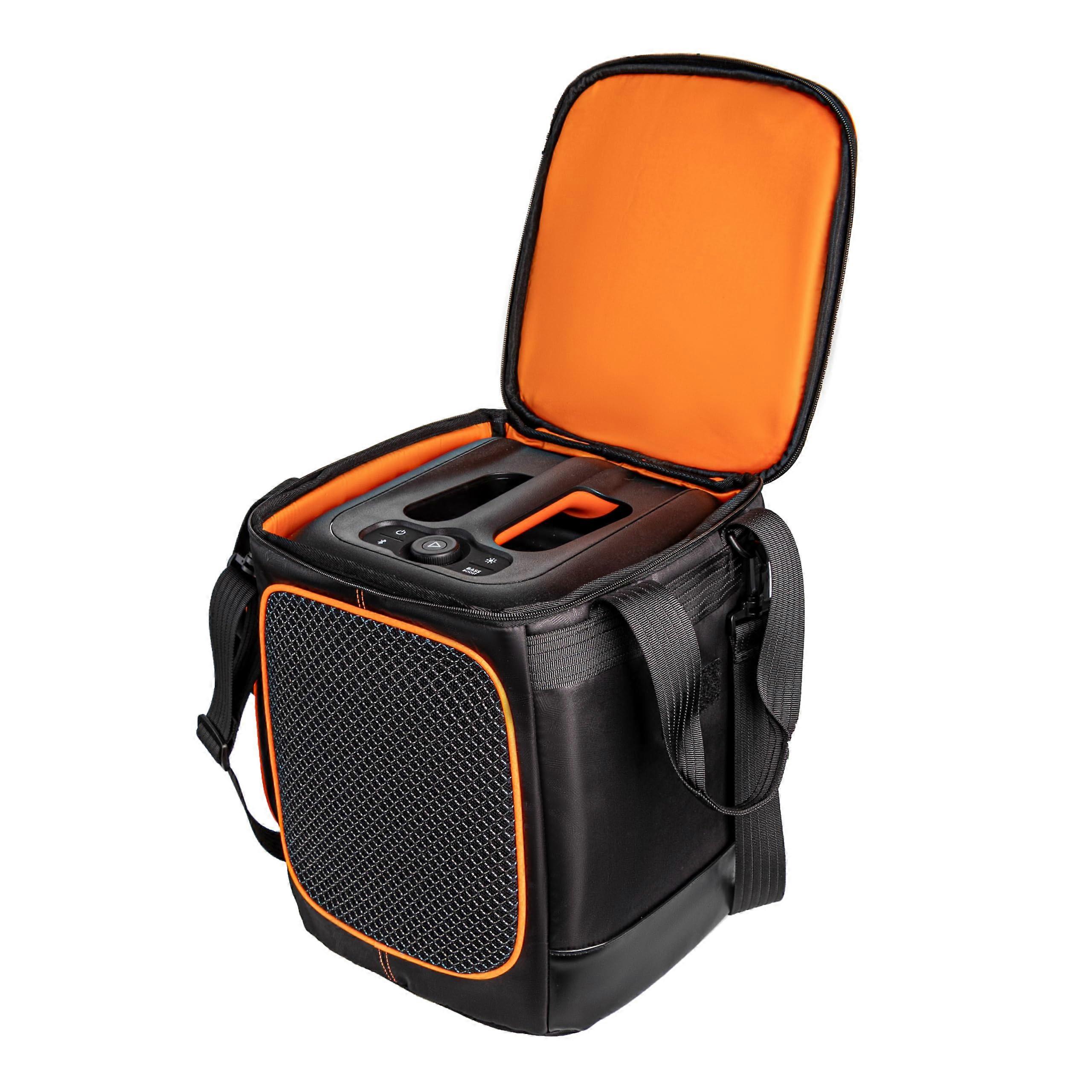 Carry Case Tote Bag Travel Rugged Cover Accessories for JBL PartyBox Encore Essential Party Speaker w/Microphones,Black
