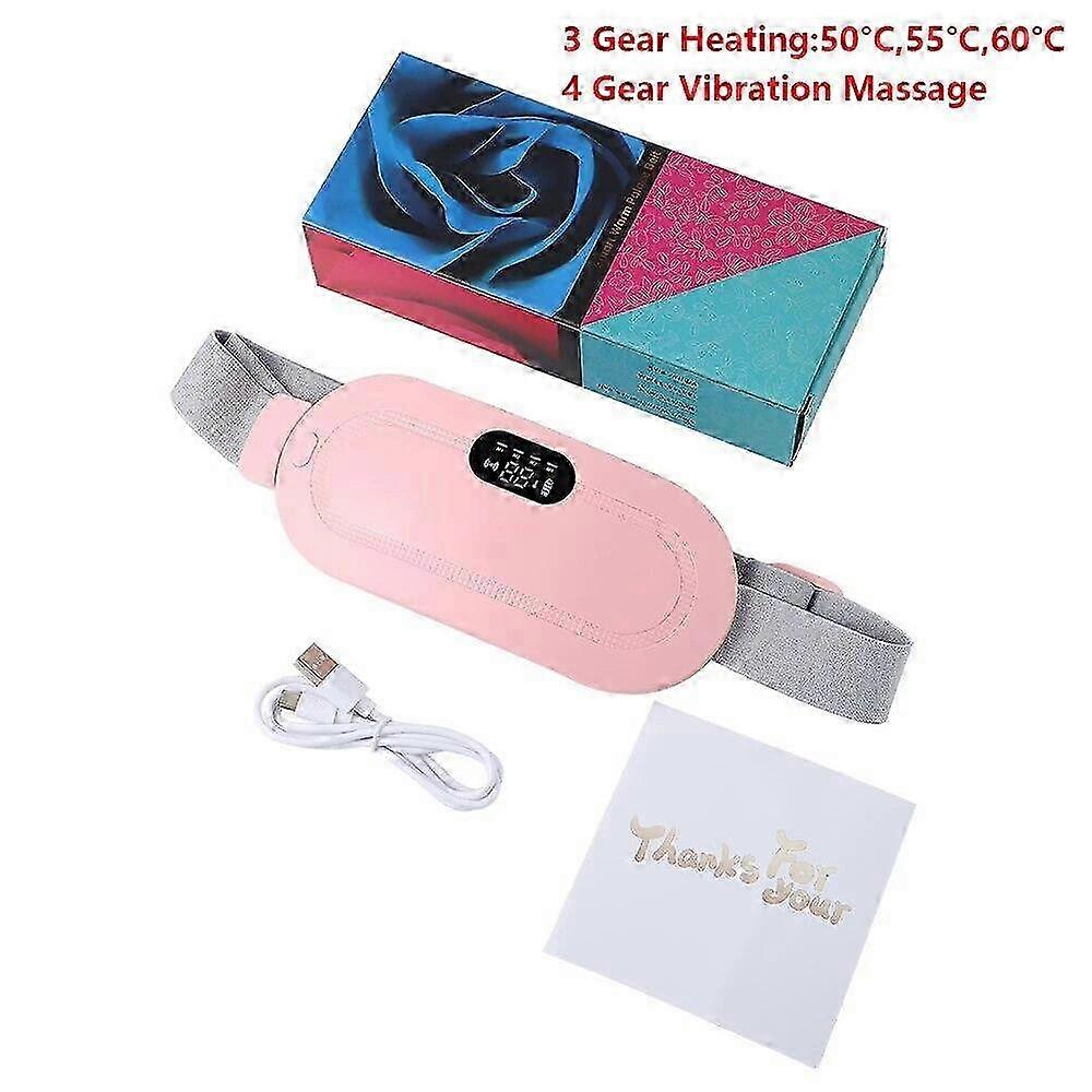 Smart Menstrual Heating Pad with Vibration Massage to Alleviate Cramp Pain for Women