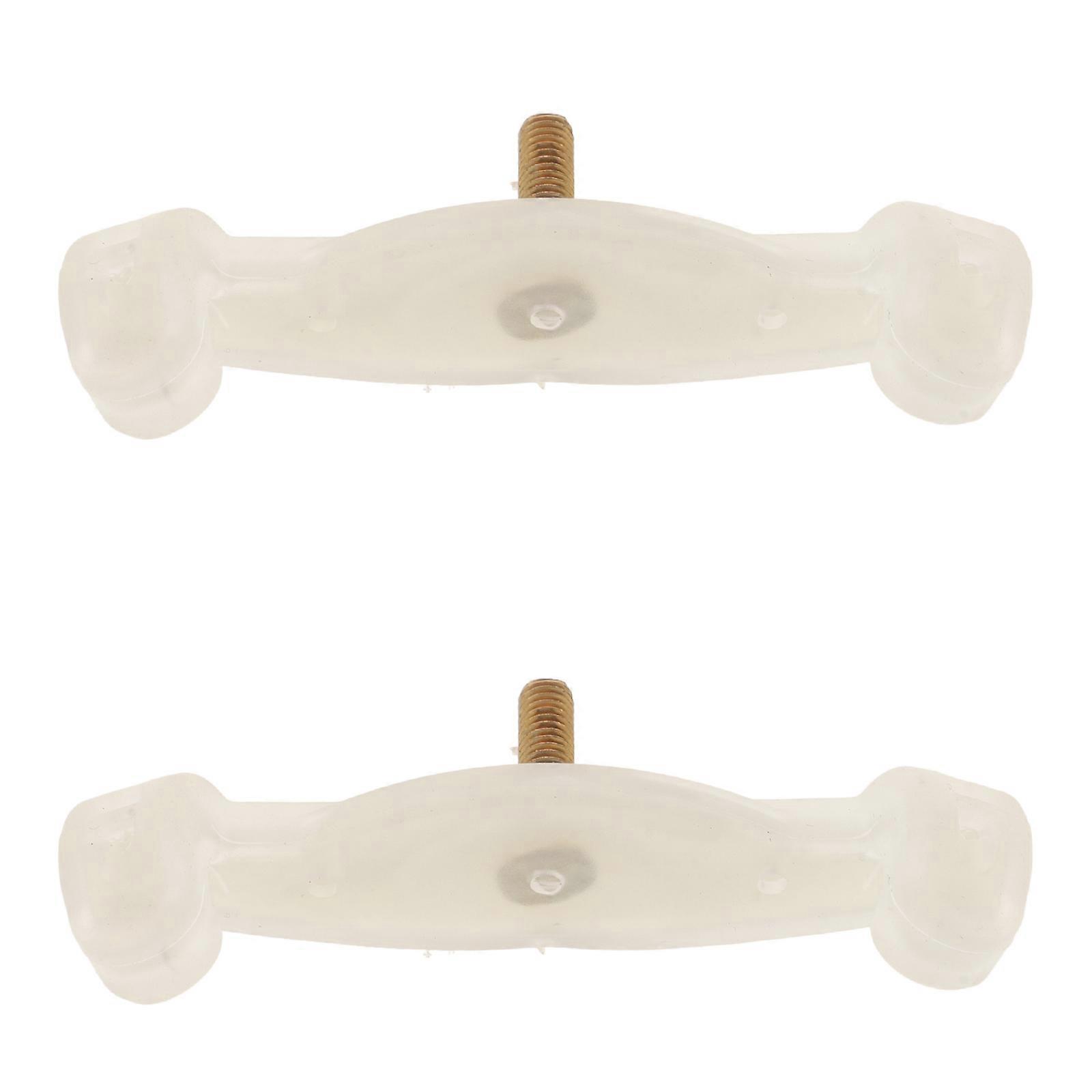2pcs Comfortable Violin Shoulder Rest Feet Replacement Parts Durable Design for Stability and Convenience