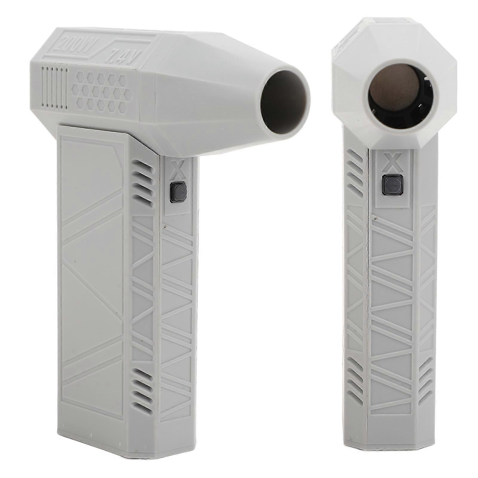 Compressed Air Duster 3 Gear Adjustable 130000RPM Brushless Reusable Cordless Jet Dry Blower for Computer Keyboard Outdoor Car Household Cleaning Gre