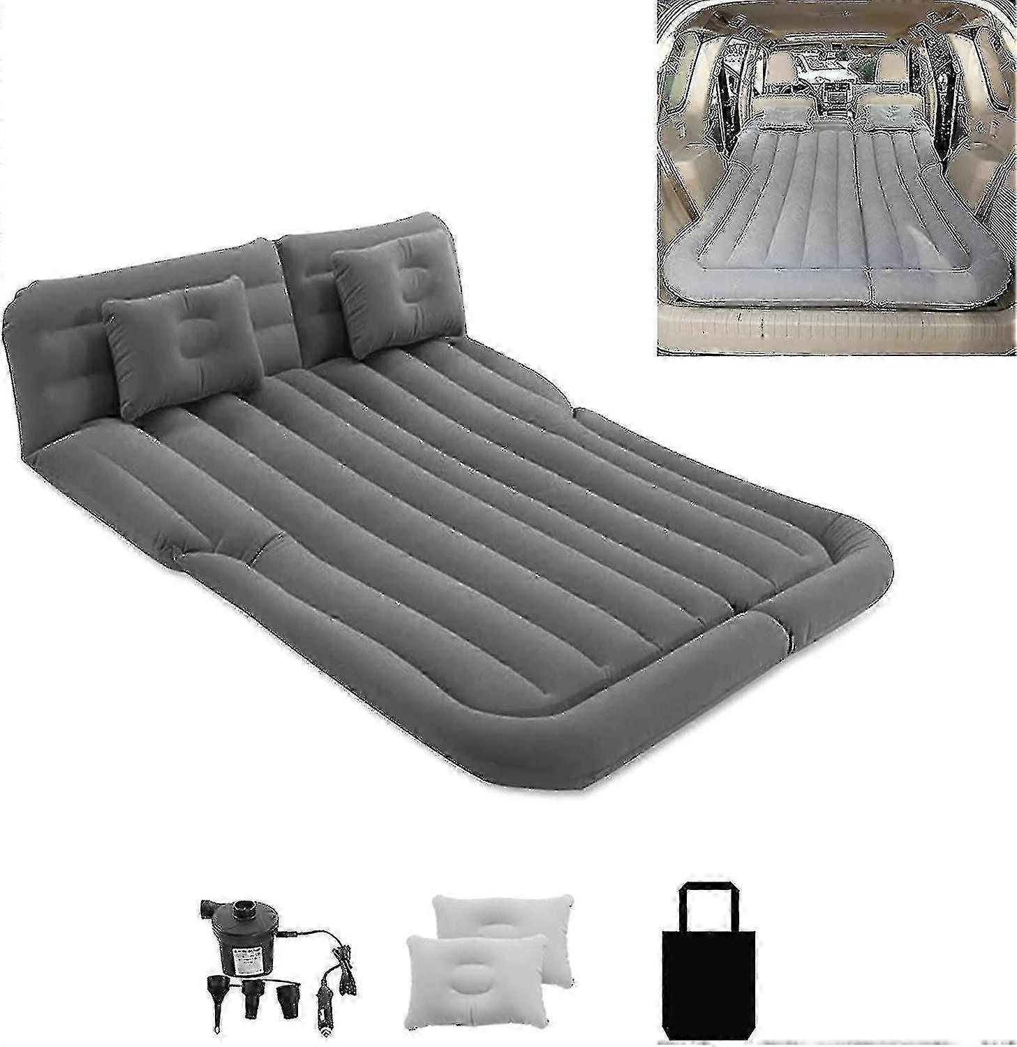 For Tesla Model 3 Model Y Model S Mattress Portable Inflatable Car Air Bed With Electric Air Pump Fl