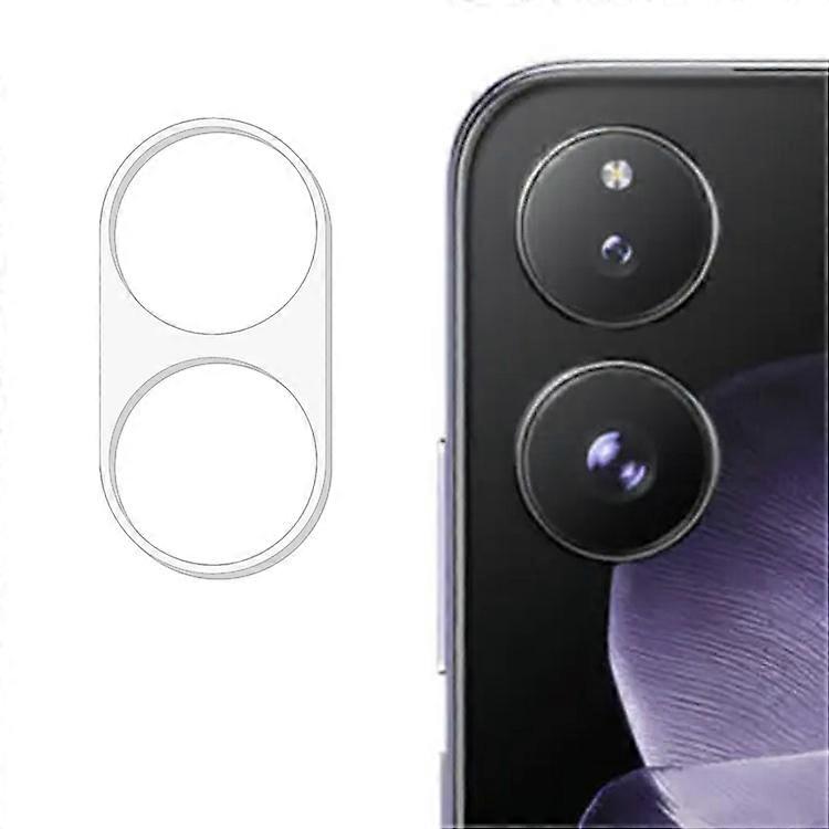 Xiaomi Mix Flip 5G強化ガラスカメラレンズプロテクターウルトラクリアアンチスクラッチレンズフィルムに対応