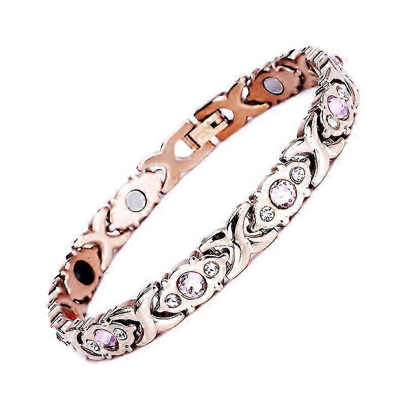 Kristall magnetiskt armband