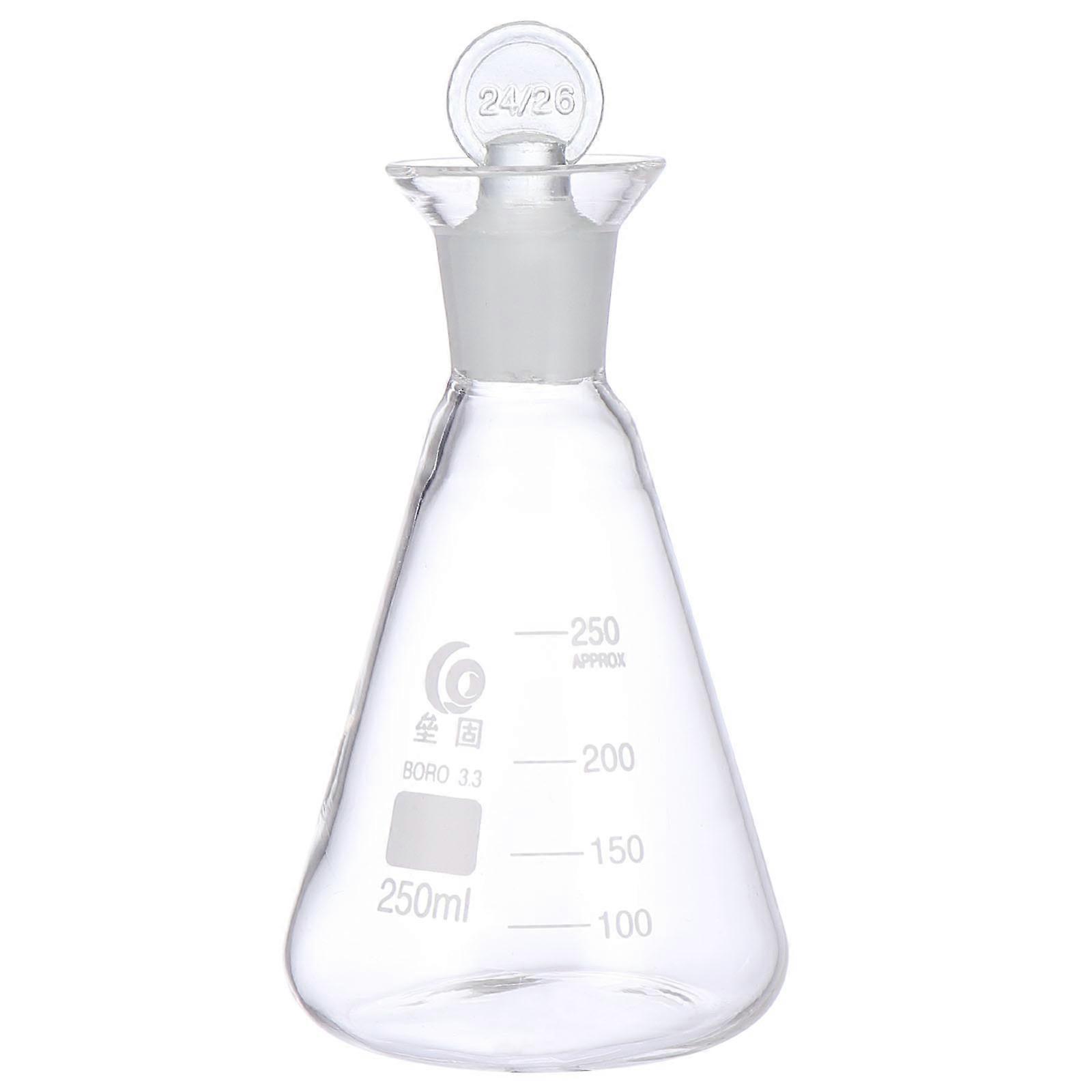Temperature-resistant Flask with Precision Graduations, Essential for Experimental Work