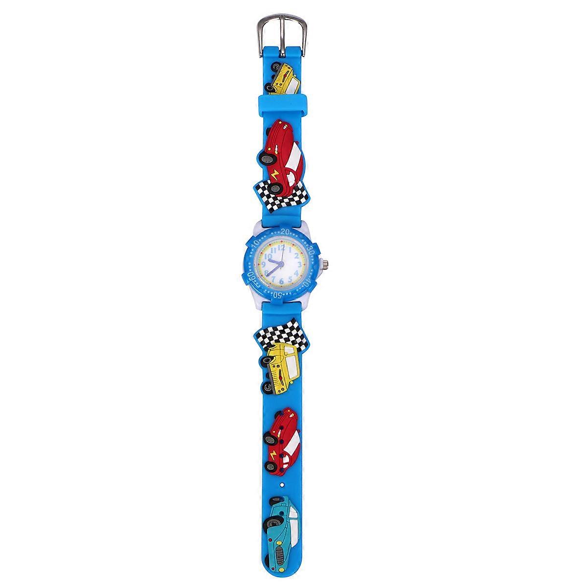 Water Resistant Watch for Kids Designed with Playful Cartoon Elements