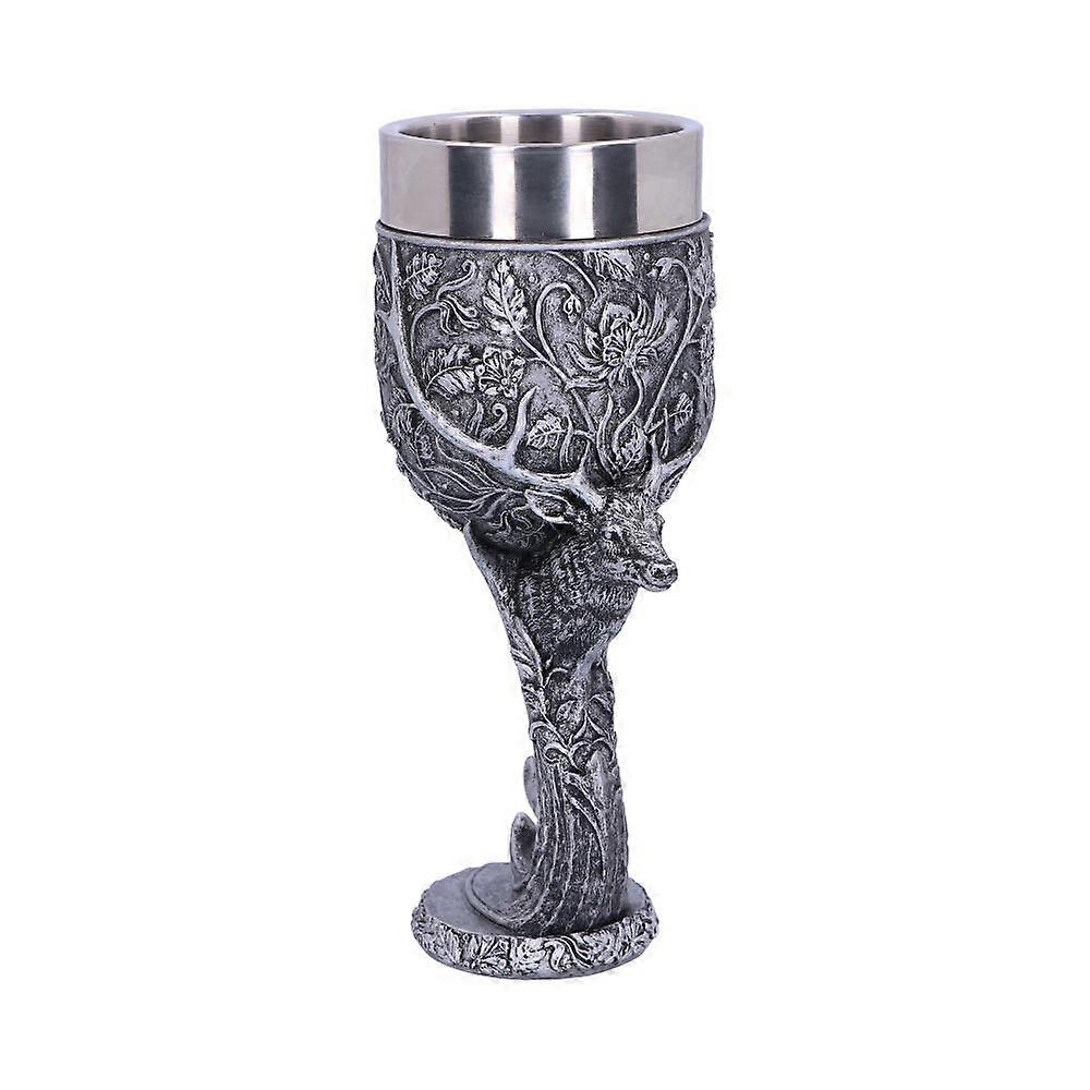 Monarch Of The Glen Stags Head Goblet Wine Glass