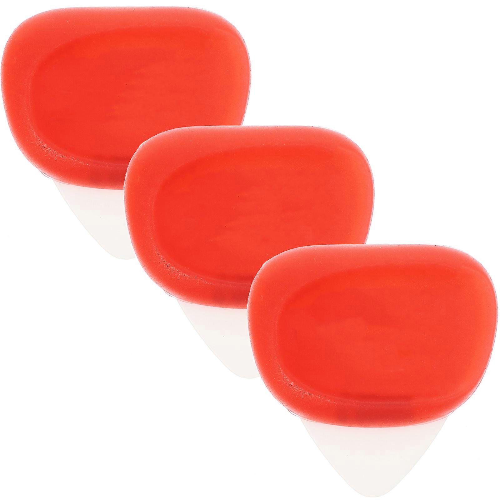 Silicone Guitar Pick Set Non Slip Durable Picks for Electric Guitar Beginners Comfortable Grip for Learning and Performance