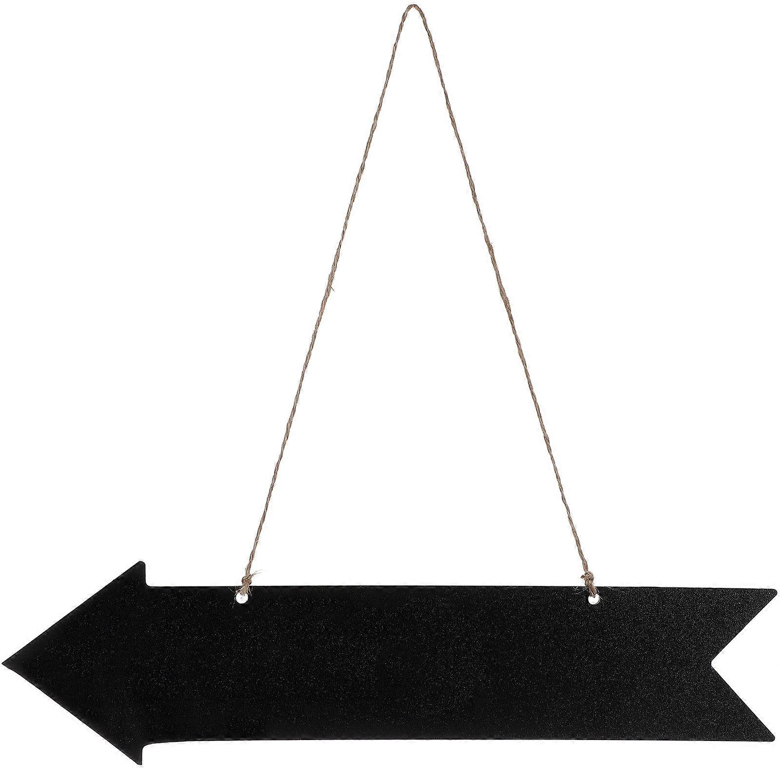 Crafts Signage with Synthetic Material Black Chalkboard for Home Decoration Use Great for DIY