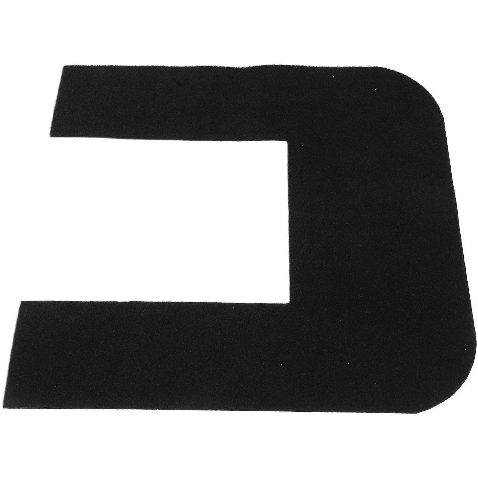 U Shaped Absorbent Toilet Mat, Non Slip Bathroom Rug, Quick Drying Floor Protector, Soft & Durable Contoured Design for Wet Areas